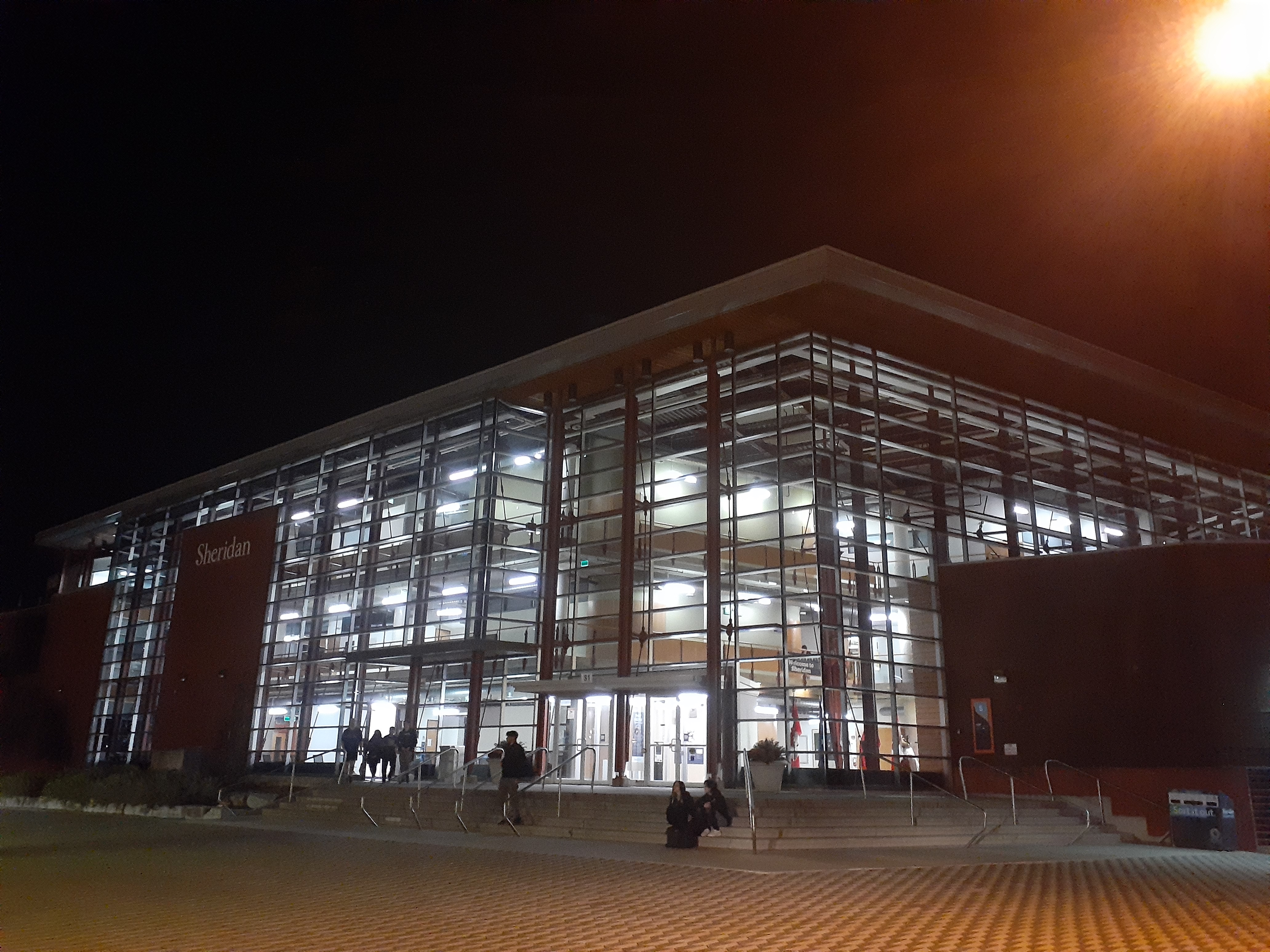 wide shot of the campus